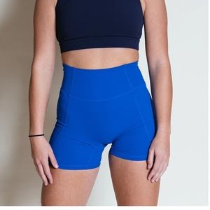 P’tula Yvette short in Cobalt Blue